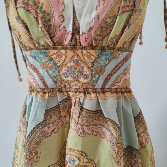 Zimmerman Maxine Picnic Skirt with Long Skirt. Size 1. - Picture 5 of 11